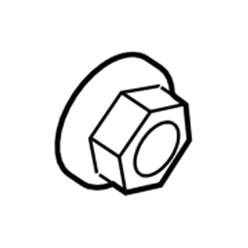 Jeep 6509298AA Axle Nut