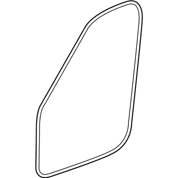Mopar 55113020AF Weatherstrip On Body, Front Inner