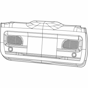 Jeep 7RP26TX7AA Lift Gate Trim