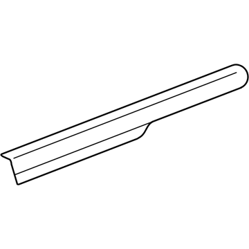 Mopar SY79TL2AF Front Sill Plate, Green/Taupe, Driver Side
