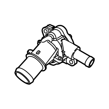 Jeep 5048423AD Thermostat Housing