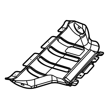 Jeep 68091772AB Lower Shield