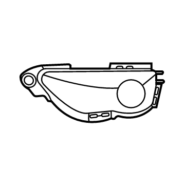 Jeep 68261710AA Fog Lamp Bezel