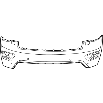 2020 Jeep Grand Cherokee Bumper - 68333496AA