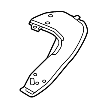 Mopar 68609984AA Fender Mount Bracket