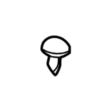 Mopar MB274778 Front Weatherstrip Retainer