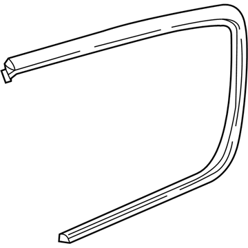 Chrysler 68497494AB Window Molding