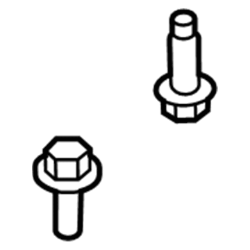 Jeep 6106297AA Bolt - Hexagon Flange Head