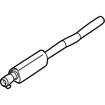 Jeep 68303206AA Resonator - Exhaust