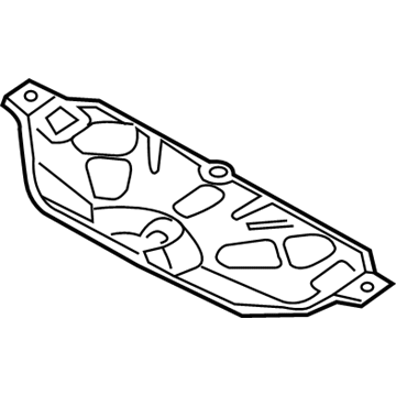 2020 Jeep Renegade Exhaust Heat Shield - 68349820AA