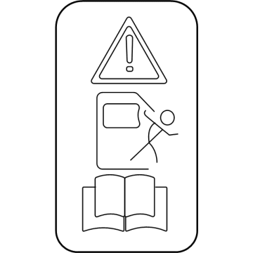 Dodge 68202403AA Warning Label