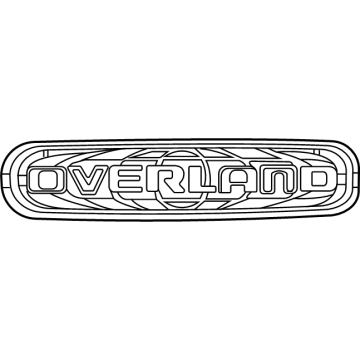 Jeep Grand Cherokee Emblem - 68377435AB