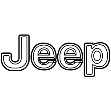 Jeep Grand Cherokee L Emblem - 68488661AA