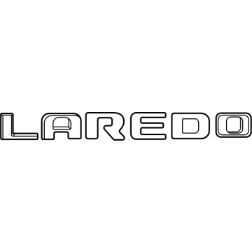 Jeep Grand Cherokee L Emblem - 68377428AA