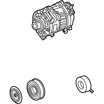 Jeep Grand Cherokee L A/C Compressor - 68459833AB