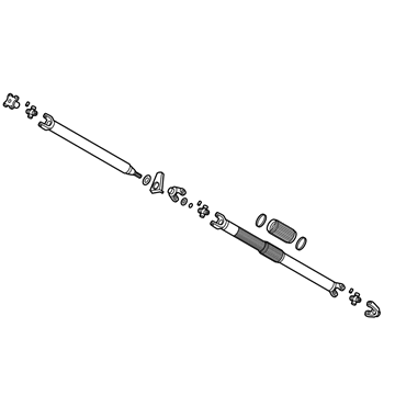 Ram Drive Shaft - 68305653AE