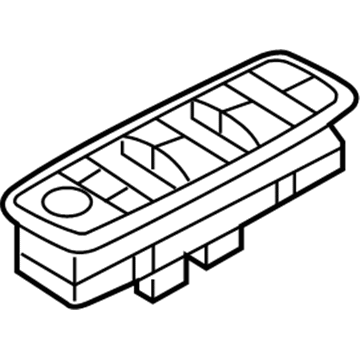 Mopar 68271203AB Window Switch, Front Driver Side
