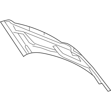 Mopar 5054330AG Hood