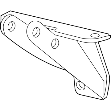 2005 Dodge Ram 1500 Engine Mount Bracket - 5037422AB