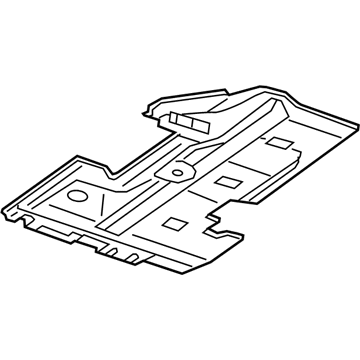 Mopar 57010352AH Shield, Passenger Side