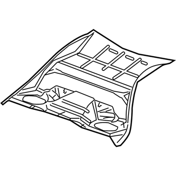 Dodge 5065311AB Center Floor Pan