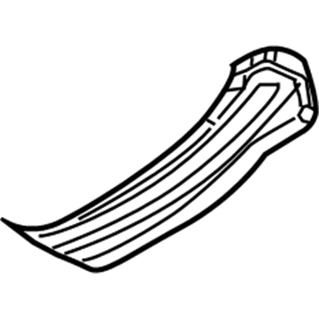 Dodge 68043924AA Side Rail Extension