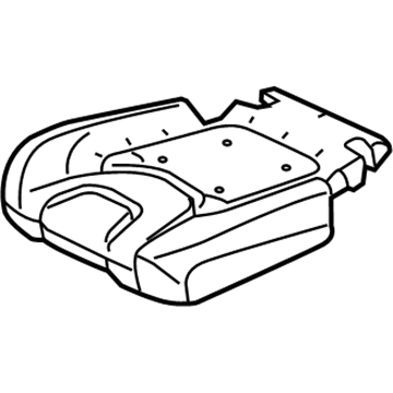 Jeep Cherokee Seat Cushion - 68193954AB