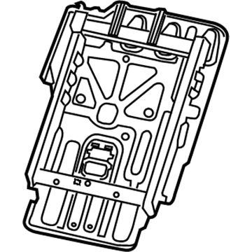 Mopar 68404591AB Seat Frame, Rear Passenger Side