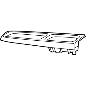 Mopar 1MK23GFAAA Switch Bezel, Front Driver Side