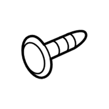 Mopar 6507418AA Door Trim Panel Screw, Front