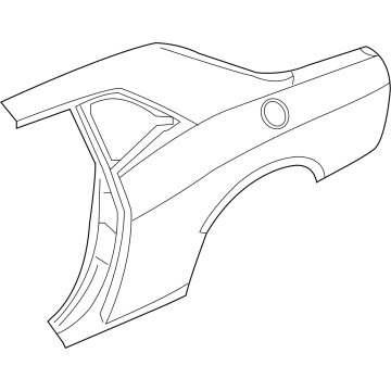 Dodge 68440576AB Quarter Panel