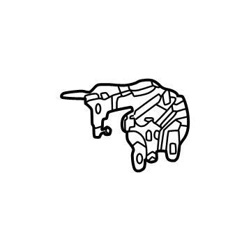 Jeep Grand Cherokee L Hood Hinge - 68370257AB