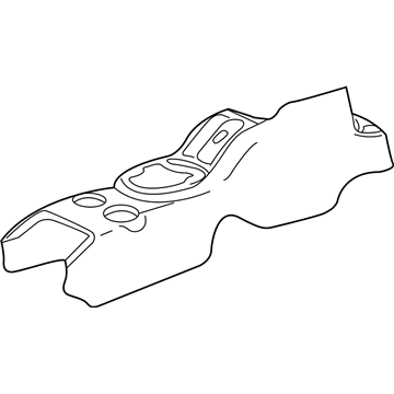 Chrysler Center Console Base - RE911TMAH
