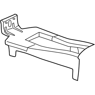 Mopar 4698766 Console Bracket, Front
