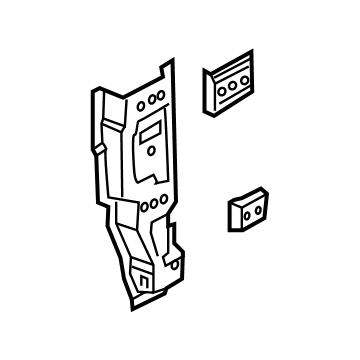 Ram 55372530AC Hinge Pillar