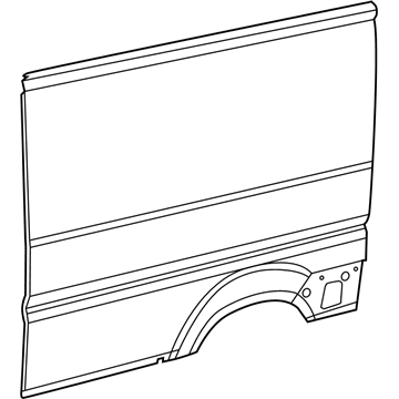Ram 68134837AA Rear Outer Panel