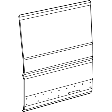 Ram 68095743AA Front Outer Panel