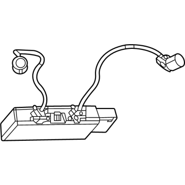 Mopar 68395782AG Transmitter, Front