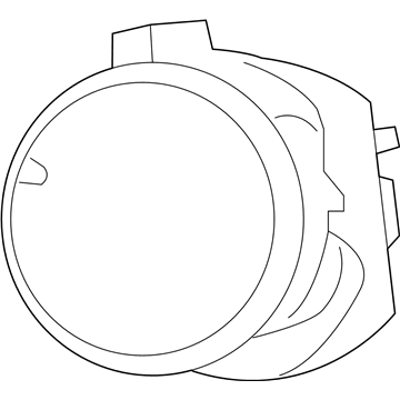 Mopar 82209354 Fog Lamp, Front