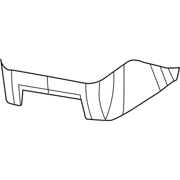 Mopar 68041472AA Cushion Frame, Rear Center