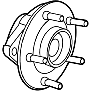Jeep Compass Wheel Hub - 68588514AA