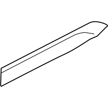 Mopar 55077256AD Impact Bar, Front