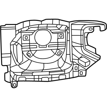 Jeep Steering Column Cover - 7FV23TX7AB