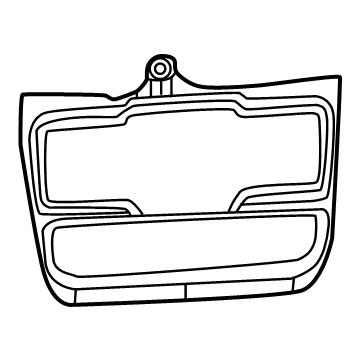 Jeep 7FT58TX7AA Center Bezel