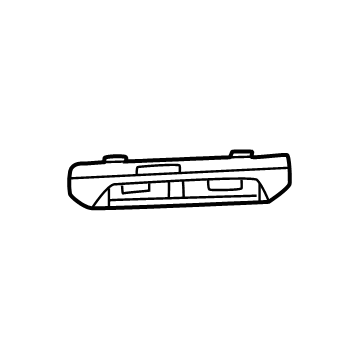 Jeep 7QT39TX7AB Filler Molding