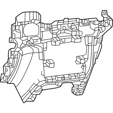 Jeep 7FV33TX7AC Center Reinforcement
