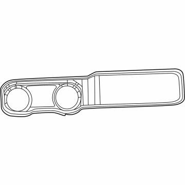 Jeep 68607669AB Cluster Bezel