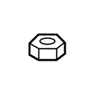Dodge 6512602AA Rear Lateral Arm Lock Nut