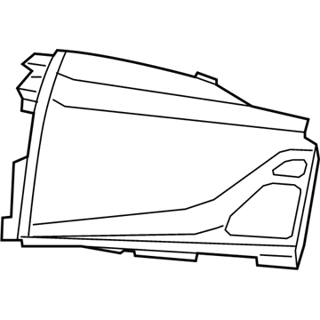 Mopar 1SR31DX9AC Trim Bezel, Passenger Side