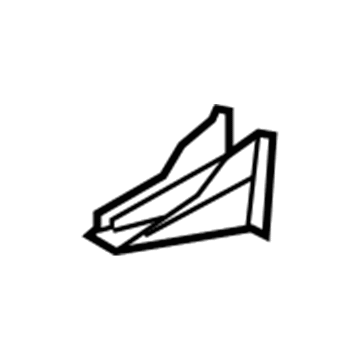 Mopar 5115492AA Bumper Bracket